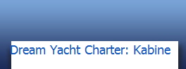 Dream Yacht Charter: Kabine